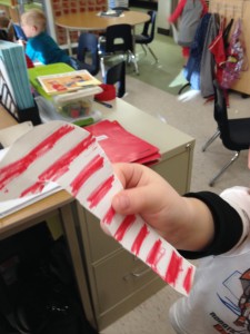 I created my own candy cane and it's a pattern... can you name the pattern?