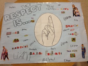 Showing our understanding of "respect" - a follow up from our Erroll Lee concert