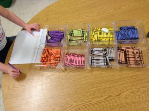 Math: Sorting out colours