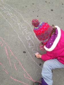 writing lots of numbers